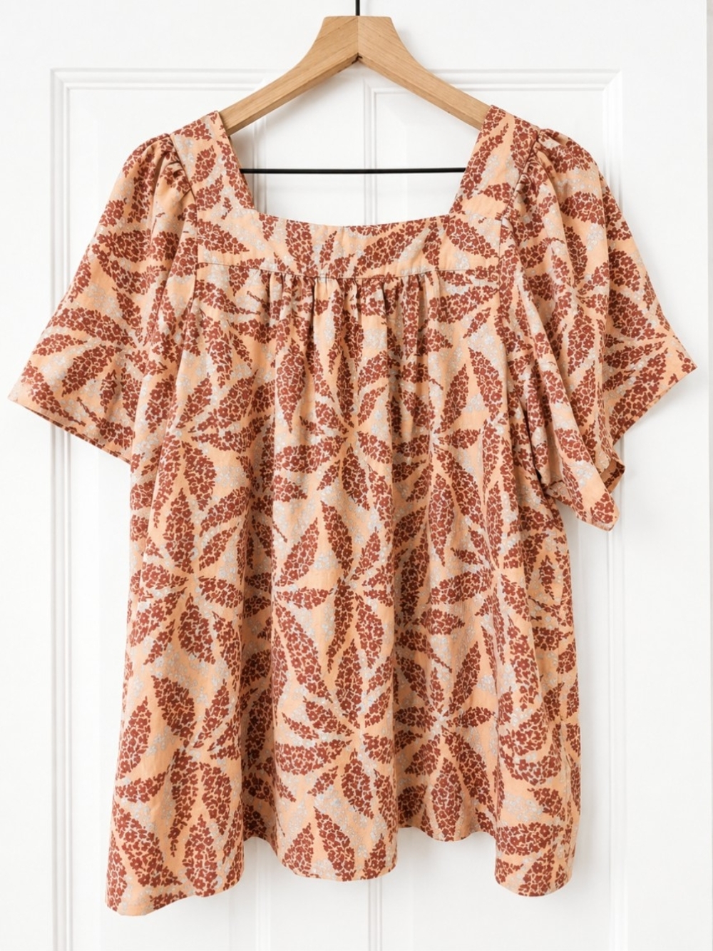 Ecothreads Linen Blend Pheasant Top - Picture 2 of 4